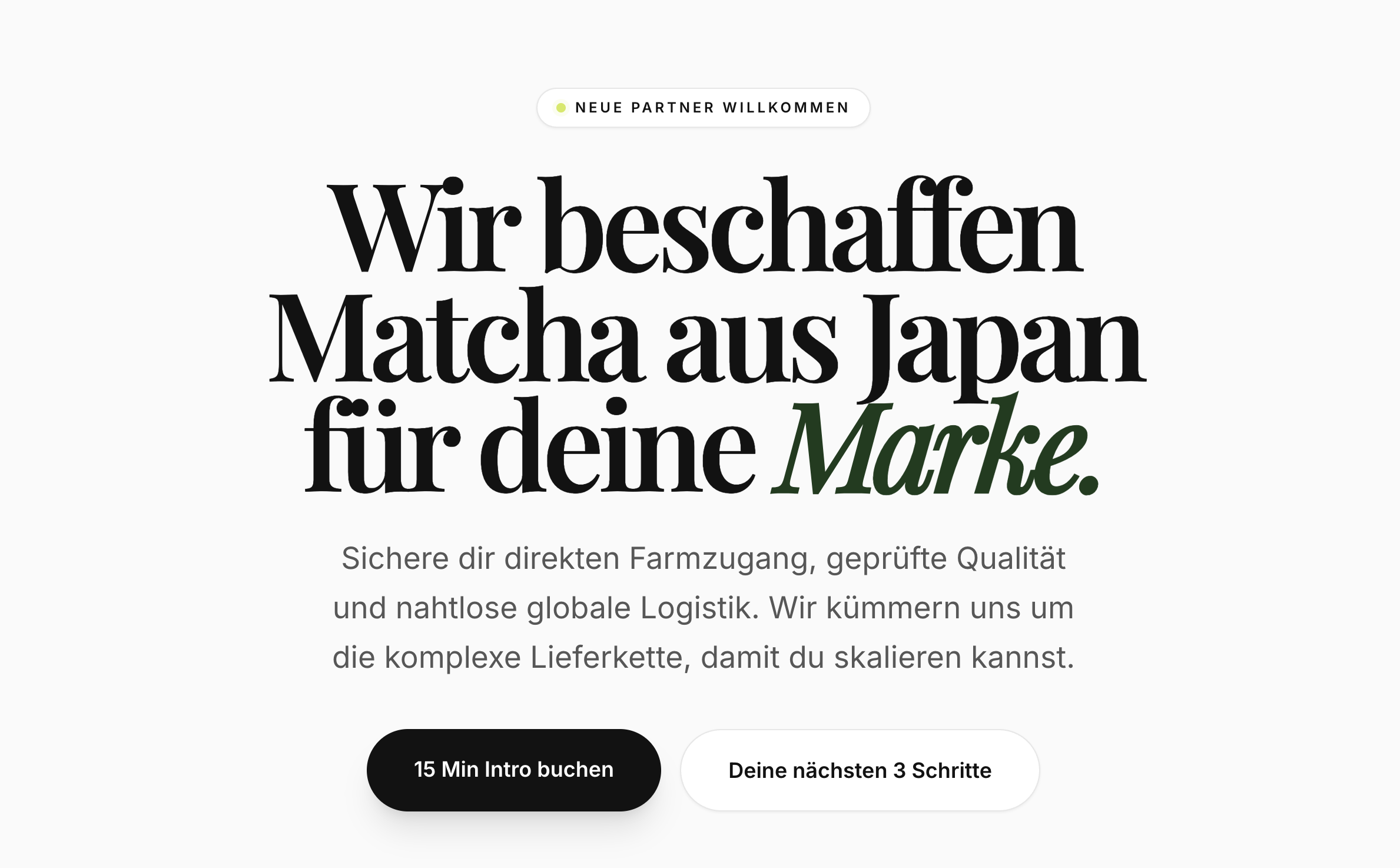 Matcha Partners